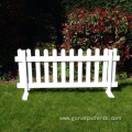 White PVC Temporary Fencing